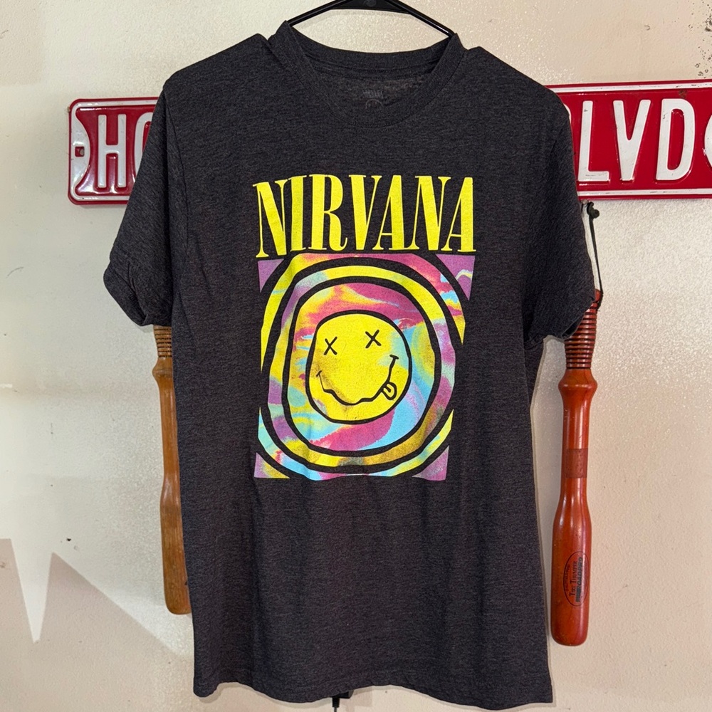 Nirvana Graphic T-Shirt. EUC